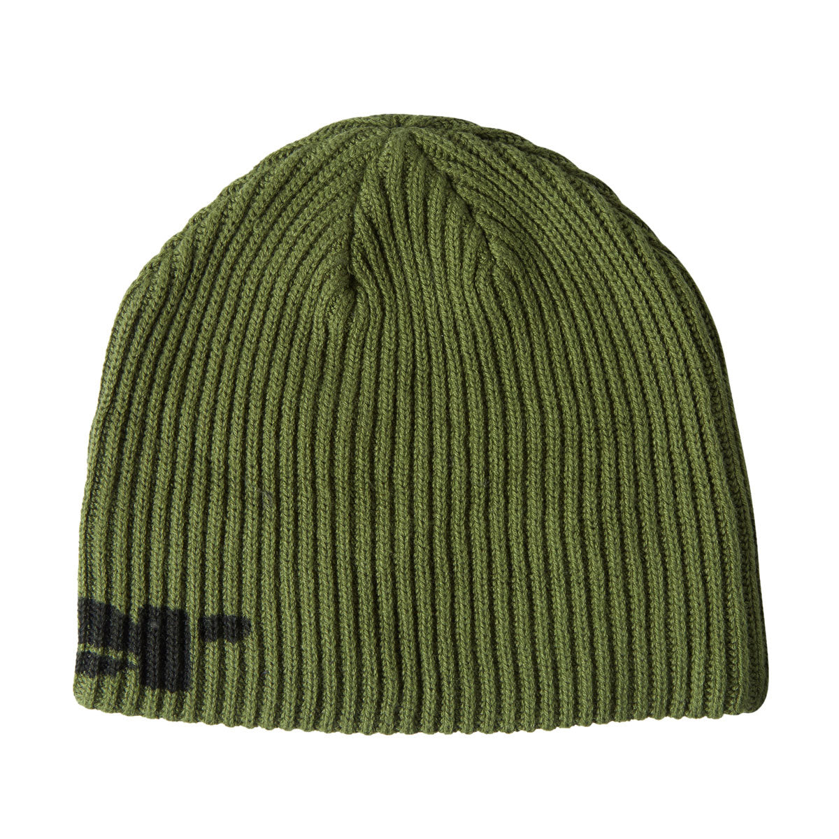 Butter Goods Stencil Skully Beanie - Army image 2