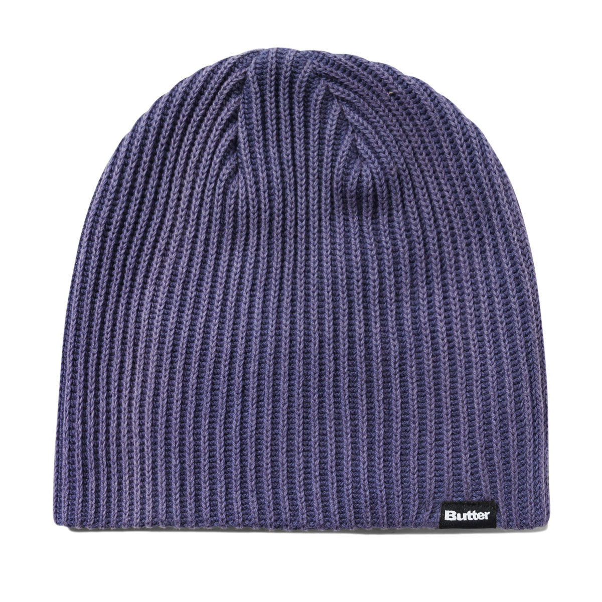 Butter Goods Ribbed Skully Beanie - Washed Dusk image 1