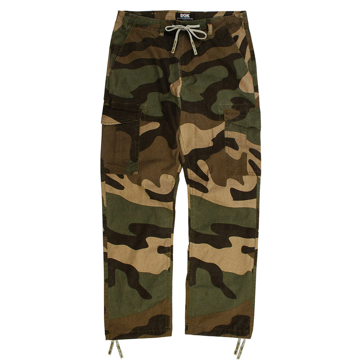 DGK OG Cargo Pants - Big Woods Camo image 1