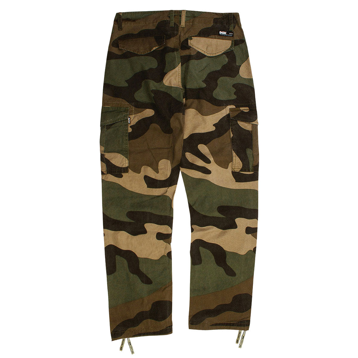 DGK OG Cargo Pants - Big Woods Camo image 2