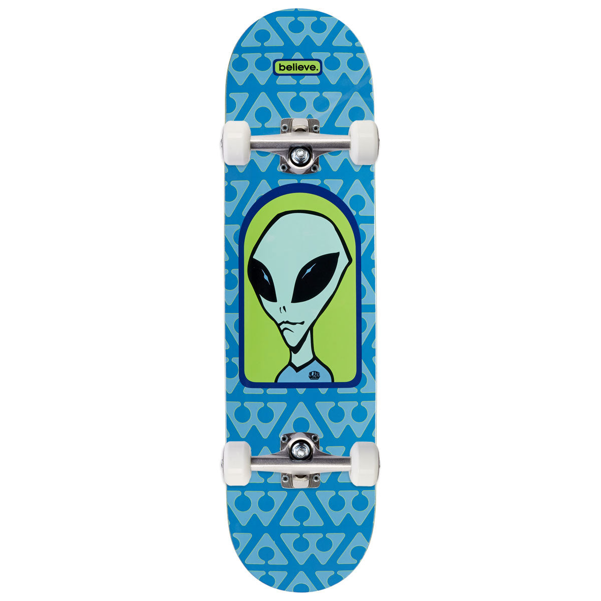 Alien Workshop Believe Pattern Skateboard Complete - Assorted - 8.125