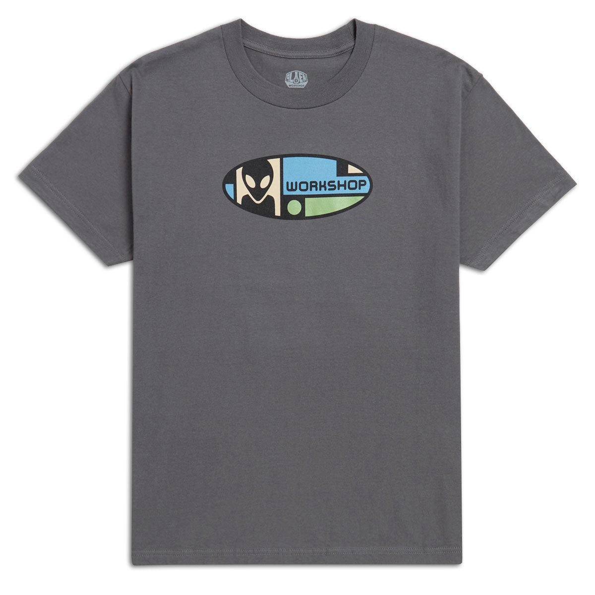 Alien Workshop Alien Oval T-Shirt - Smoke Grey image 1