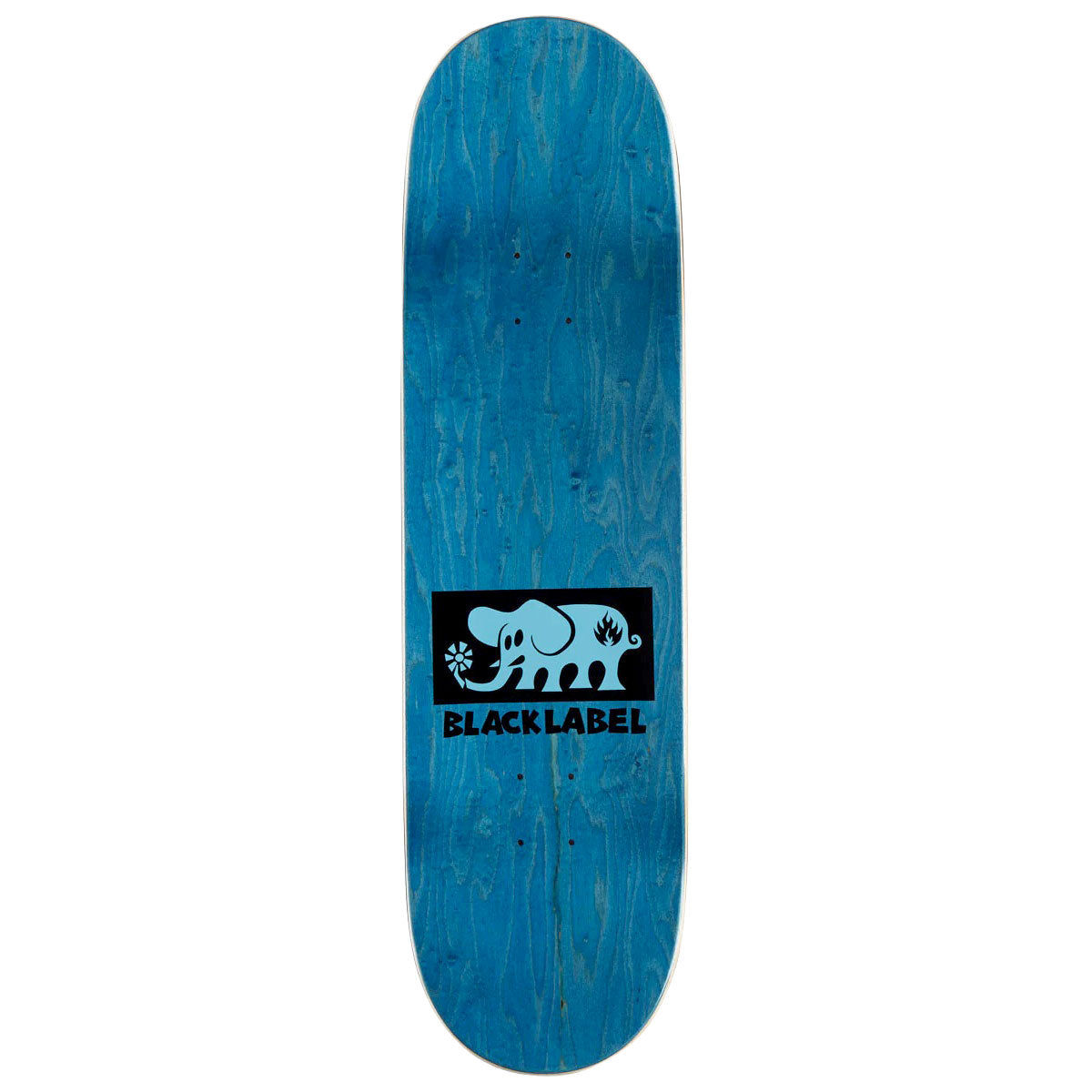 Black Label Elephant Fade Skateboard Deck - 8.50