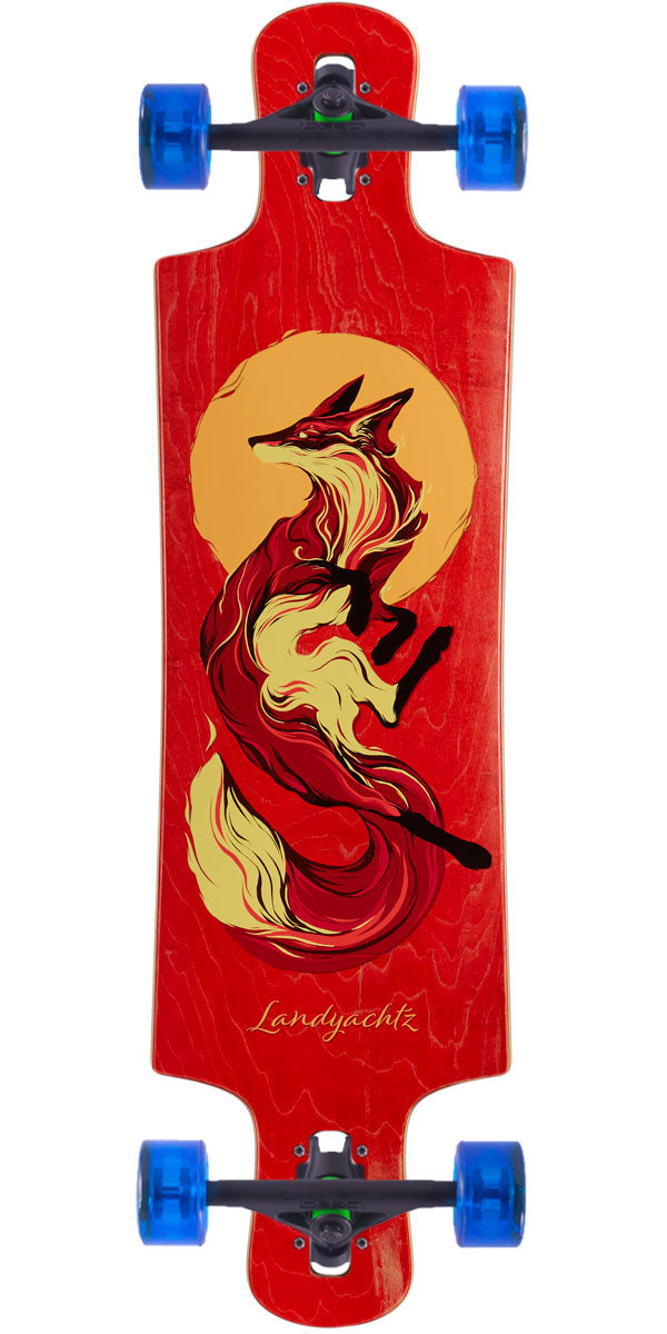 Landyachtz Drop Hammer Longboard Complete - Sun Fox image 1