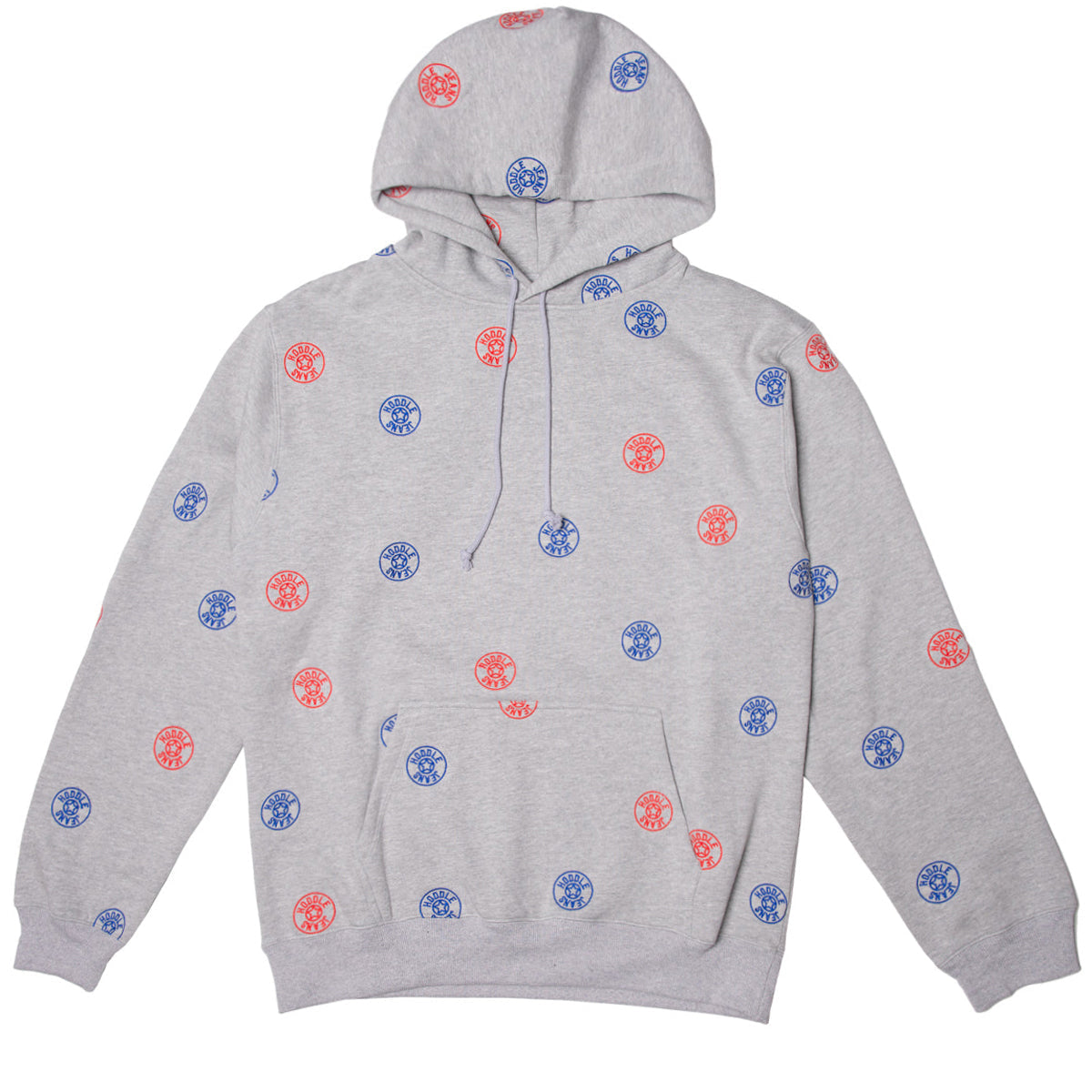 Hoddle Jeans Dot Logo Hoodie - Grey image 1