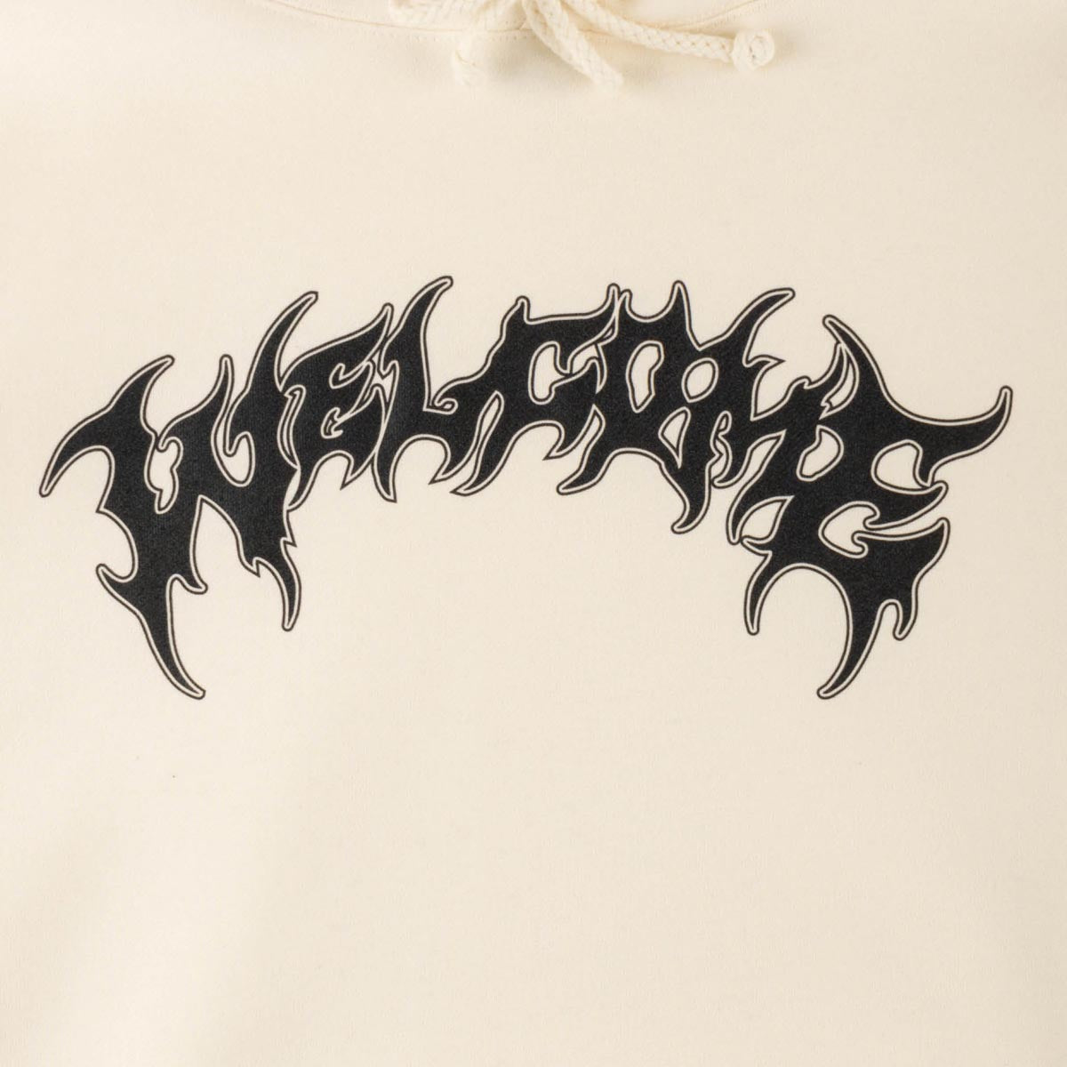 Welcome Big Barb Hoodie - Bone/Black image 2