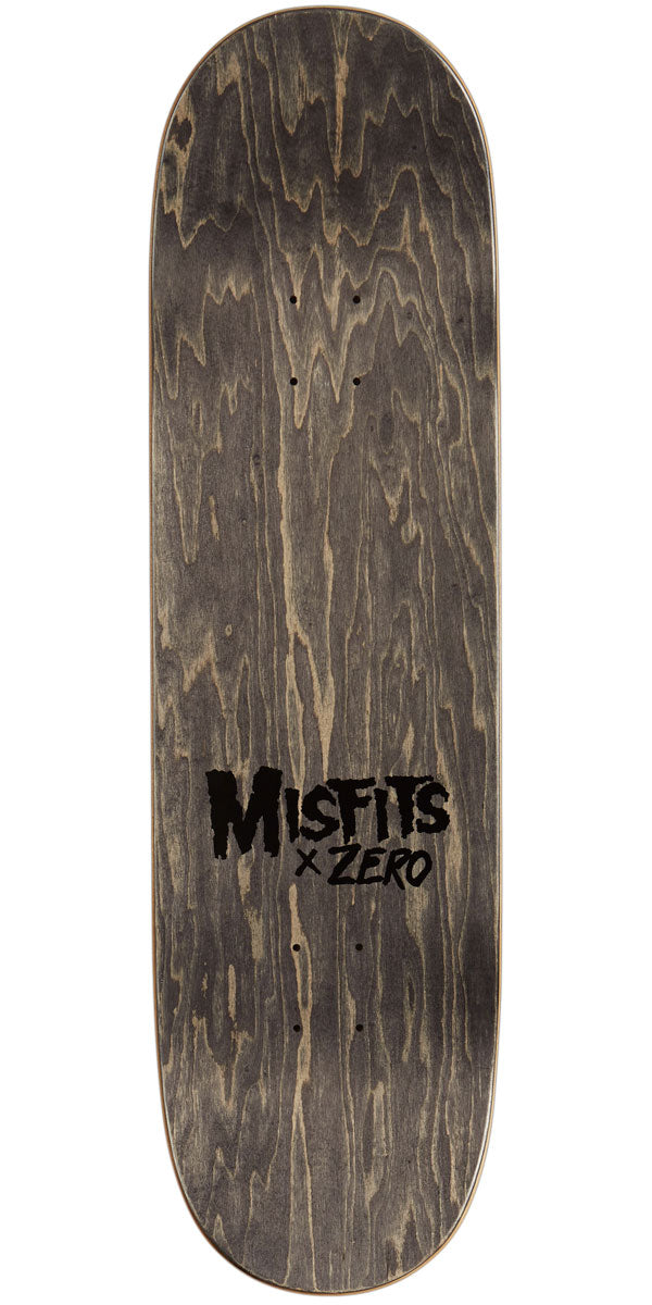 Zero x Misfits Big Fiend Skateboard Deck - Black/White - 9.00