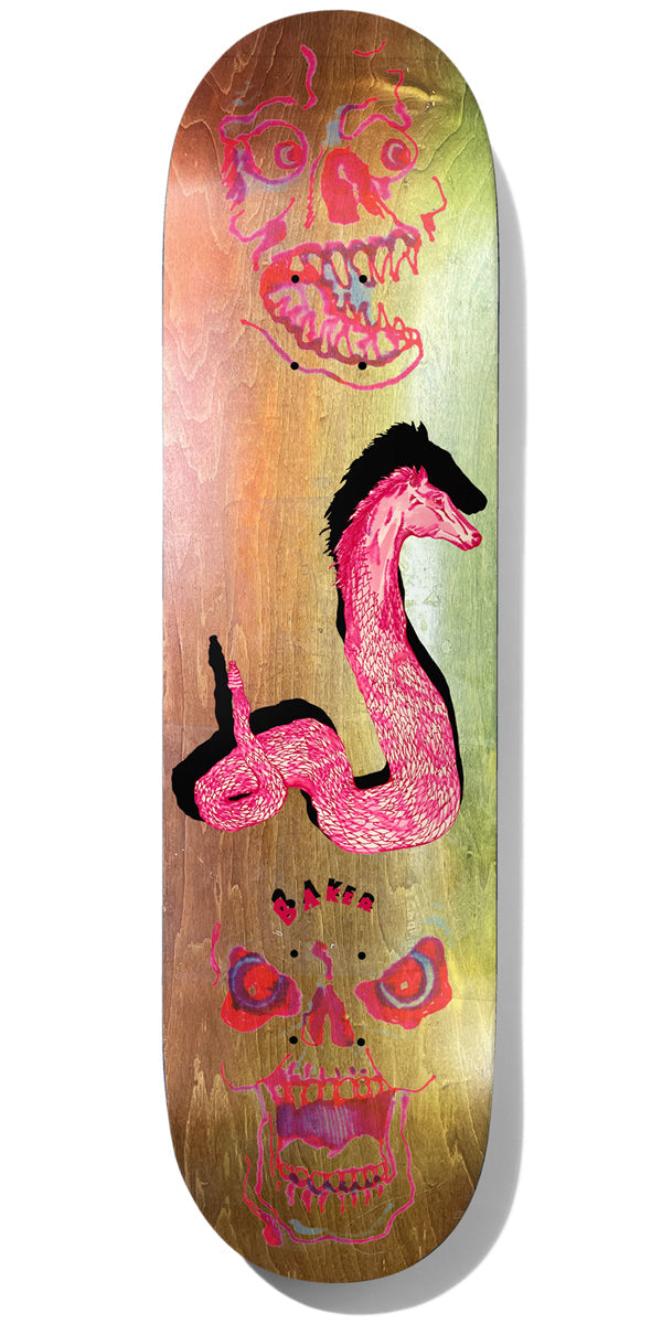 Baker Casper Fade Heads Skateboard Deck - 8.25