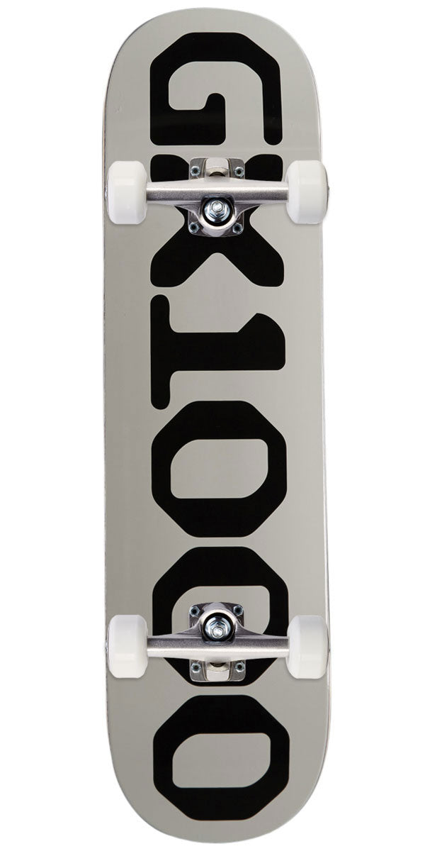 GX1000 OG Logo Skateboard Complete - Grey - 8.25