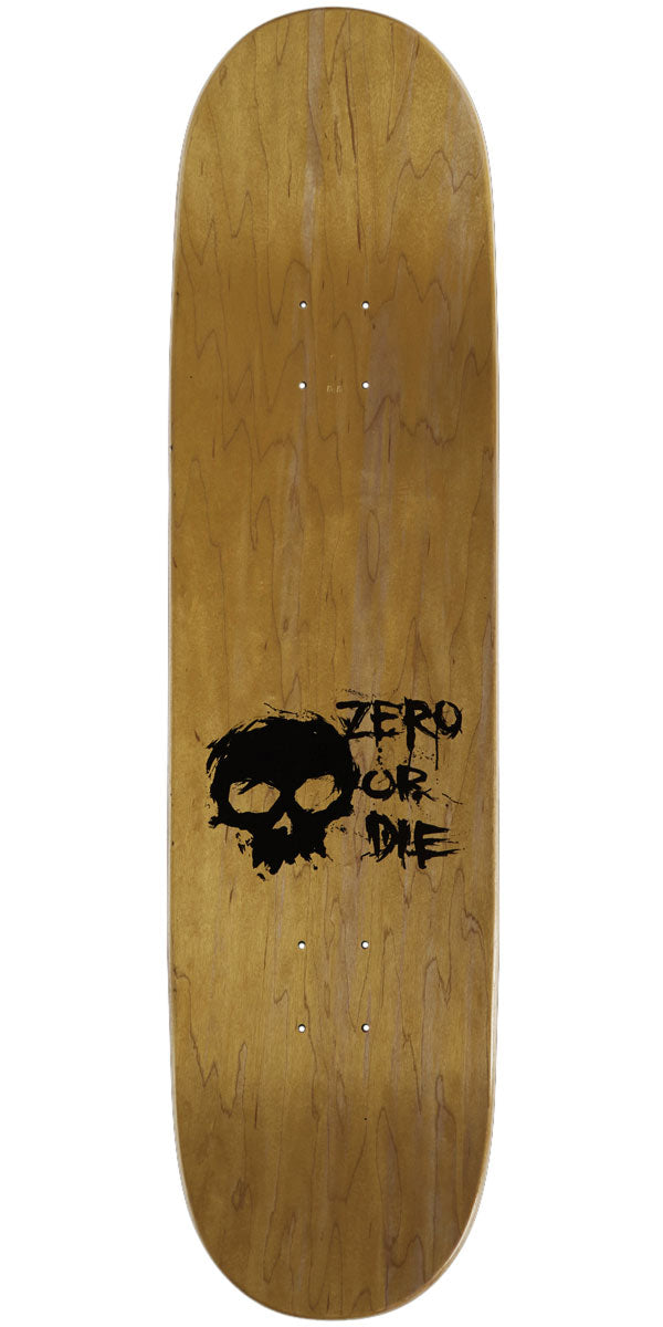 Zero Blood Skull Skateboard Complete - Red Foil - 8.50