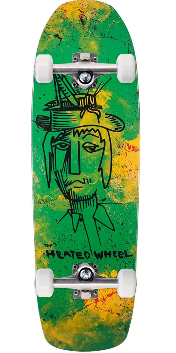 The Heated Wheel Grasshopper Guy Skateboard Complete - 9.50