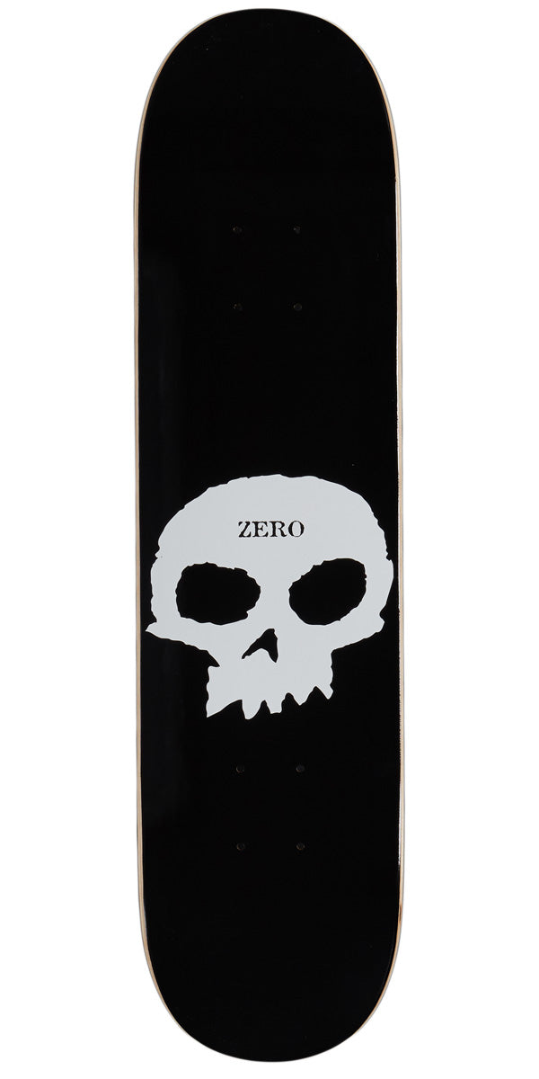 Zero Single Skull Skateboard Deck - 7.50