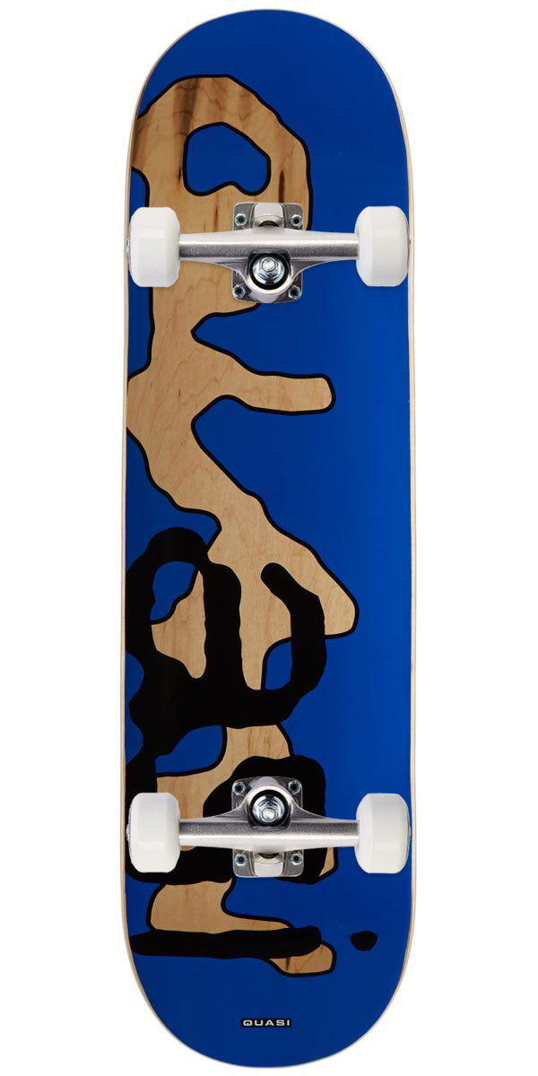 Quasi Lowercase Skateboard Complete - Blue - 8.625