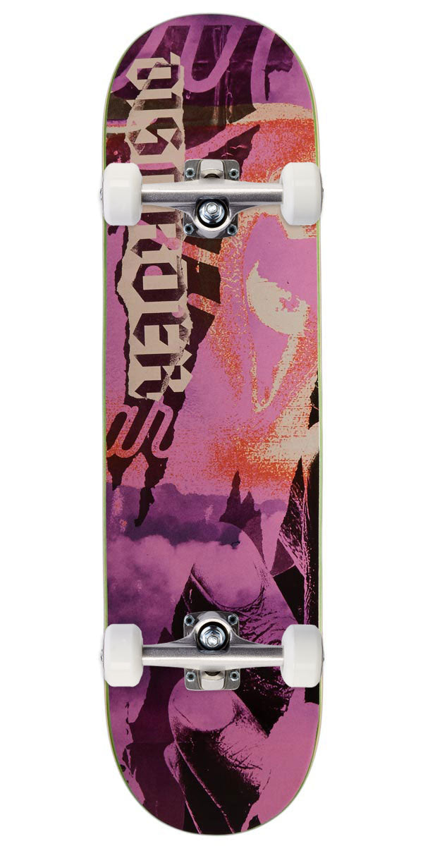 Disorder Shredded Skateboard Complete - Pink - 8.00