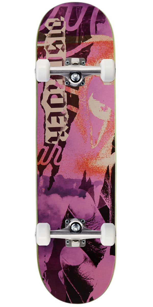 Disorder Shredded Skateboard Complete - Pink - 8.12