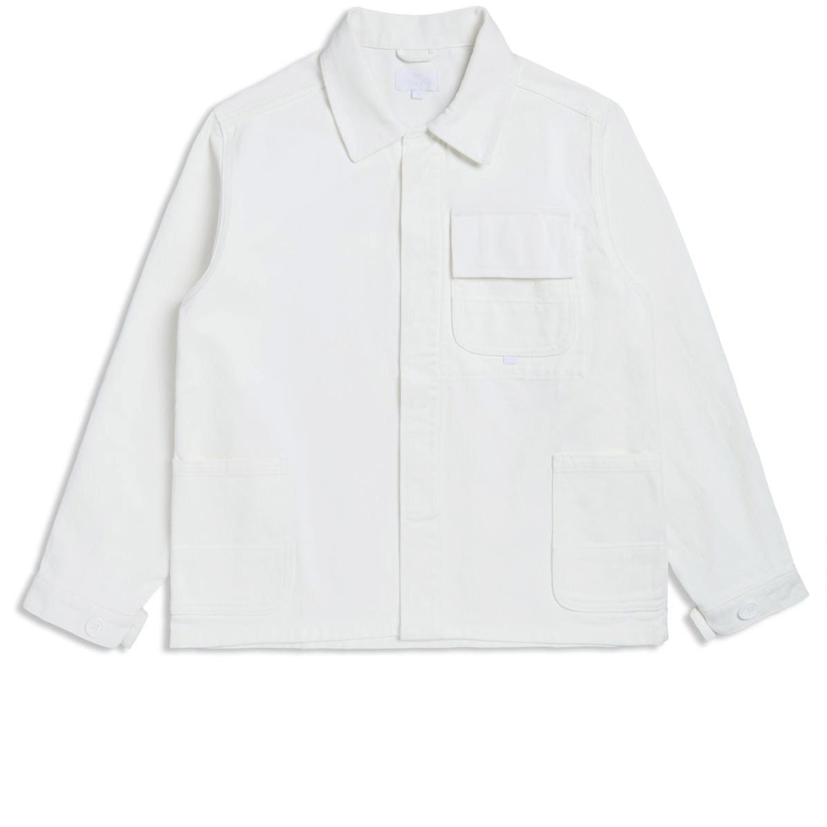 CCS French Cropped Chore Jacket - White image 2