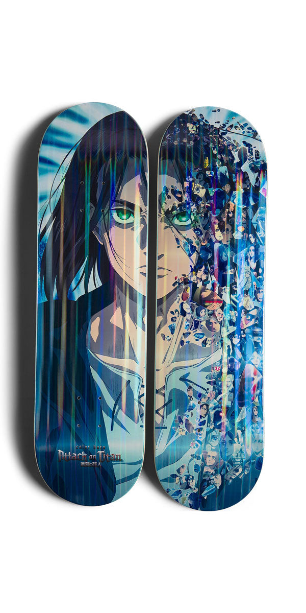 Color Bars x Attack On Titan Final Season 2 Deck Set - 8.25