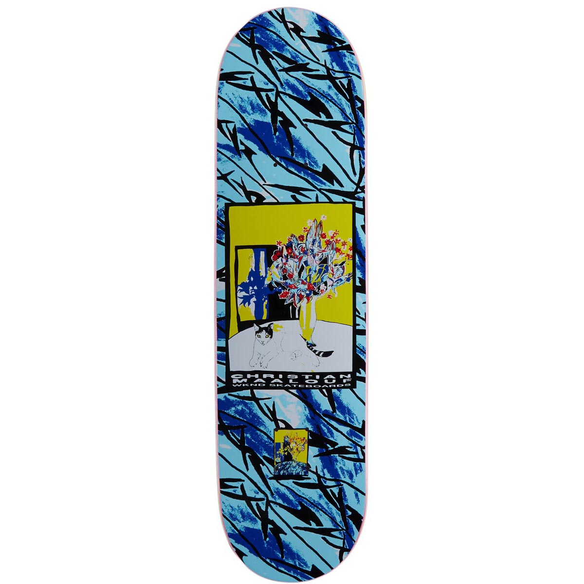 WKND Sitter Christian Maalouf Skateboard Deck - 8.125