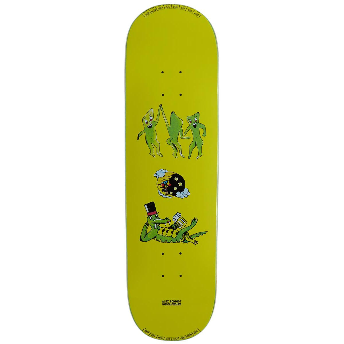 WKND Croc-O-Clock Alex Schmidt Skateboard Deck - 8.75