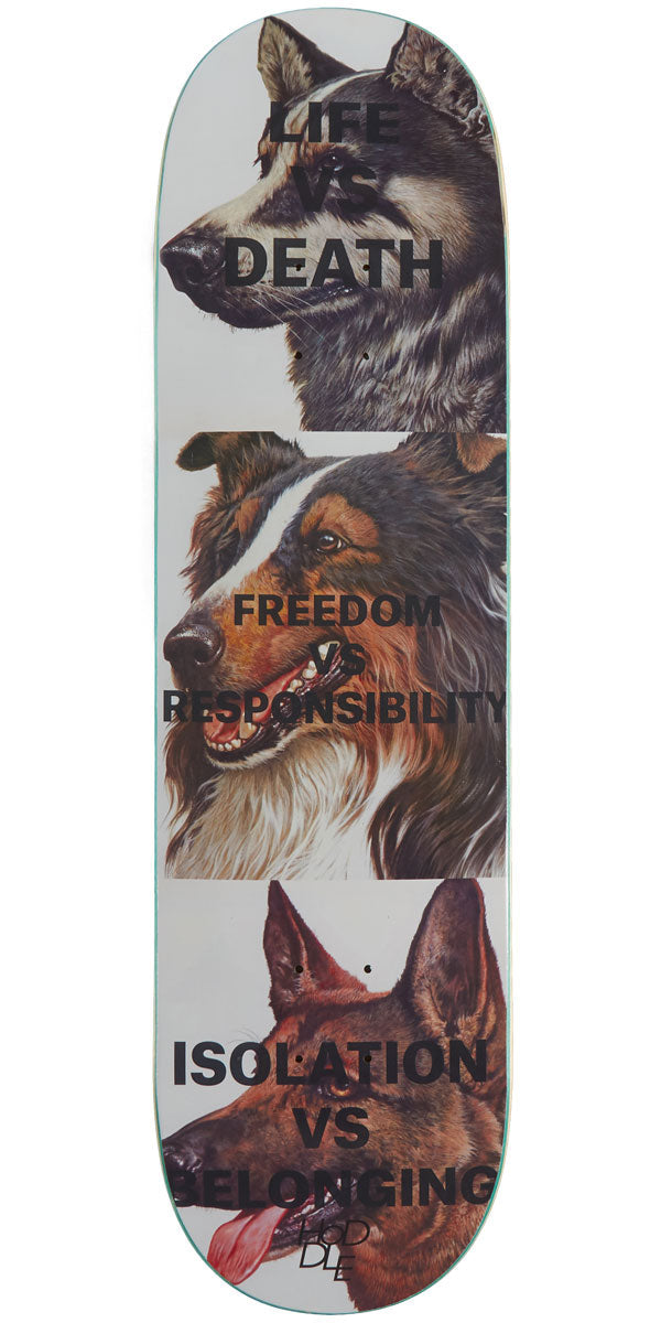 Hoddle Life V Death Skateboard Deck - 8.50