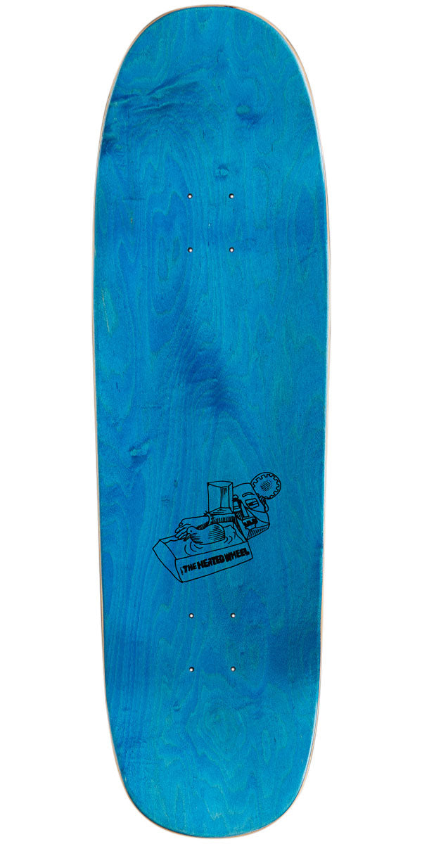 The Heated Wheel Backside Skateboard Deck - 9.25
