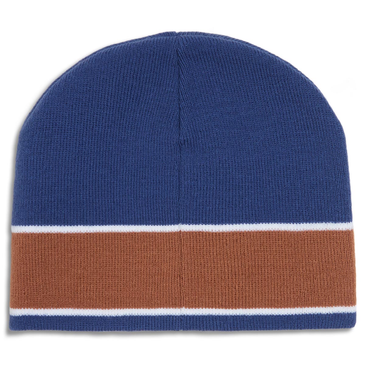 CCS Icon Skully Beanie - Navy/Rust image 3