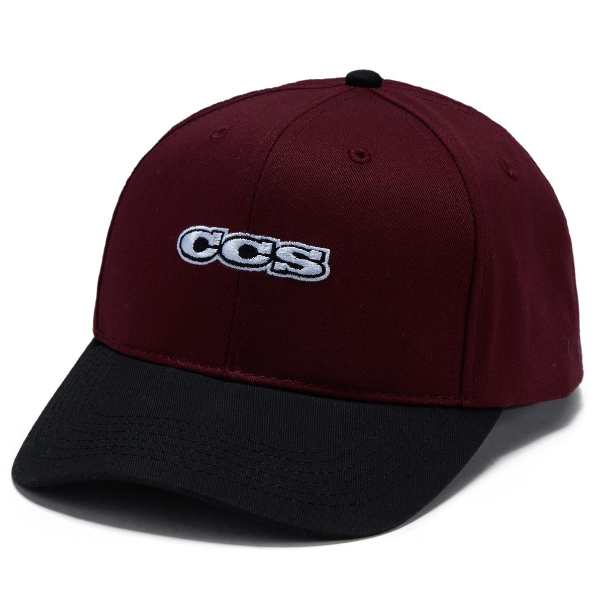 CCS Icon Snapback Hat - Maroon/Black image 1