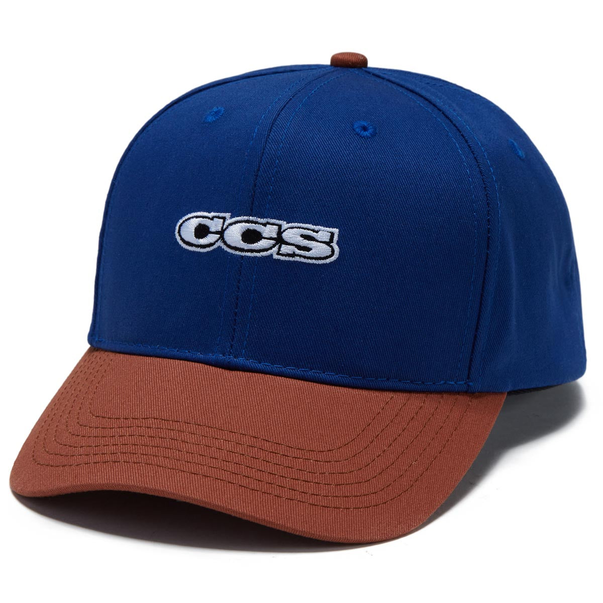 CCS Icon Snapback Hat - Navy/Rust image 1