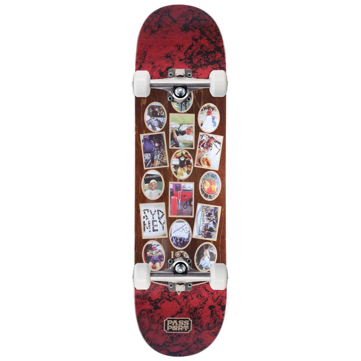 Passport Yearbook Jack Skateboard Complete - 8.60