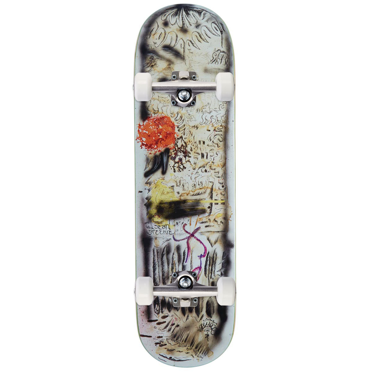 GX1000 Mutual Understanding Greene Skateboard Complete - 8.625