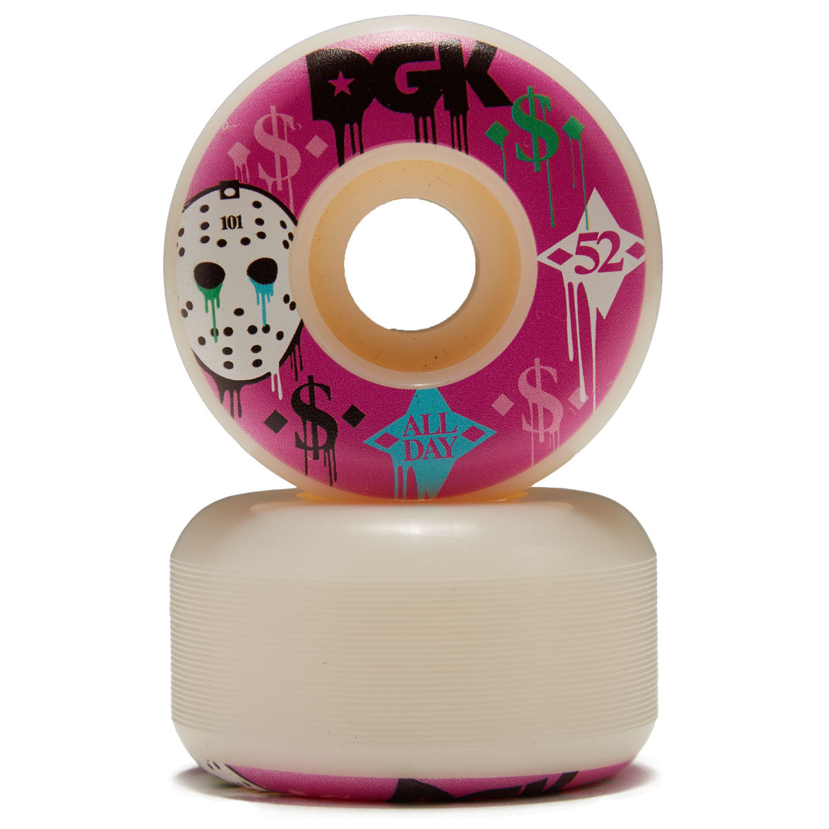 DGK Monogram 101a Skateboard Wheels - 52mm image 2