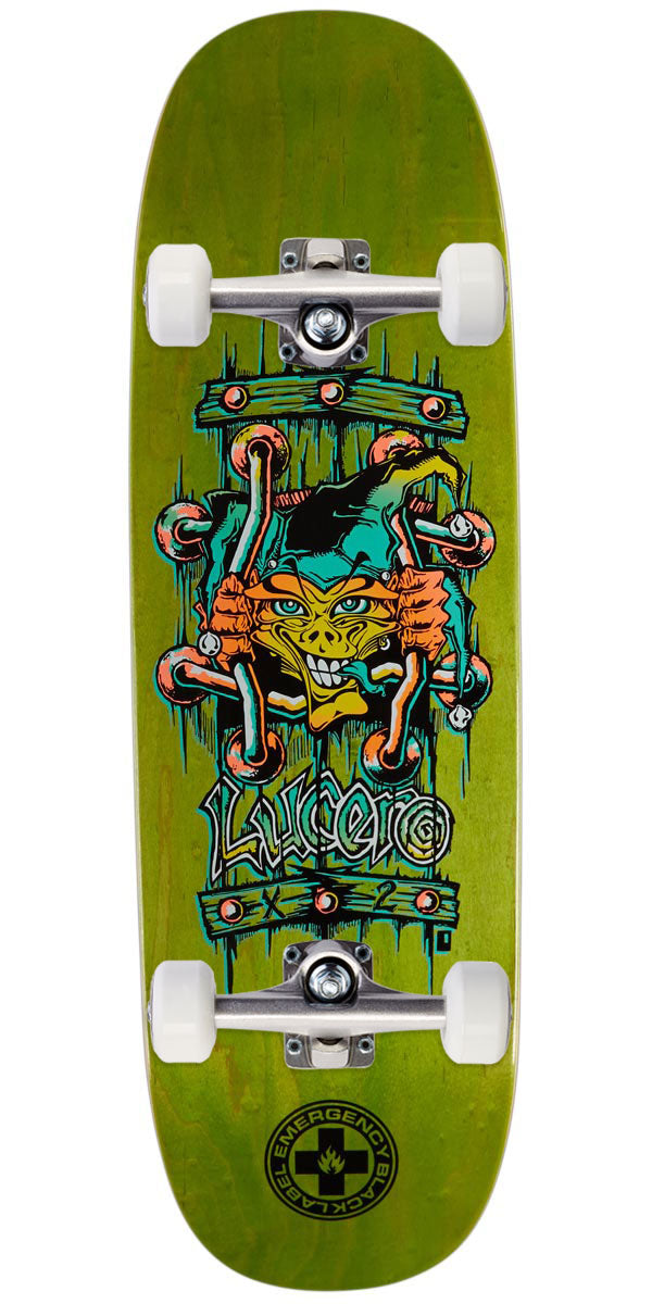 Black Label John Lucero OG Bars Cross Skateboard Complete - 10.00