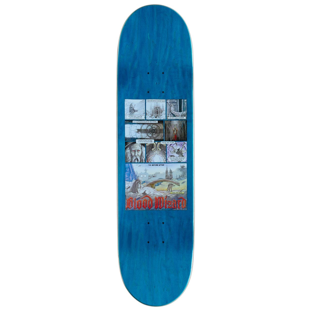 Blood Wizard Outer Realms Miskell Skateboard Deck - 8.38