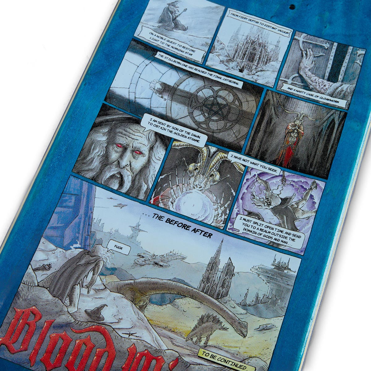 Blood Wizard Outer Realms Miskell Skateboard Deck - 8.38