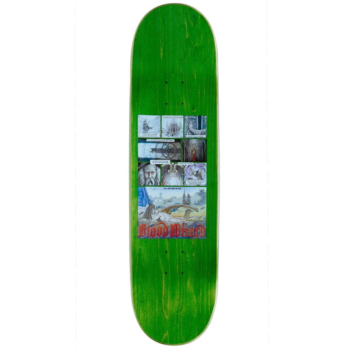 Blood Wizard Outer Realms Kowalski Skateboard Complete - 8.75