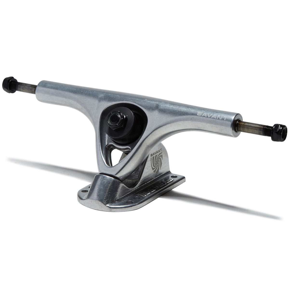 Paris Savant 180mm 50 Degree Longboard Trucks - Polished Silver image 1