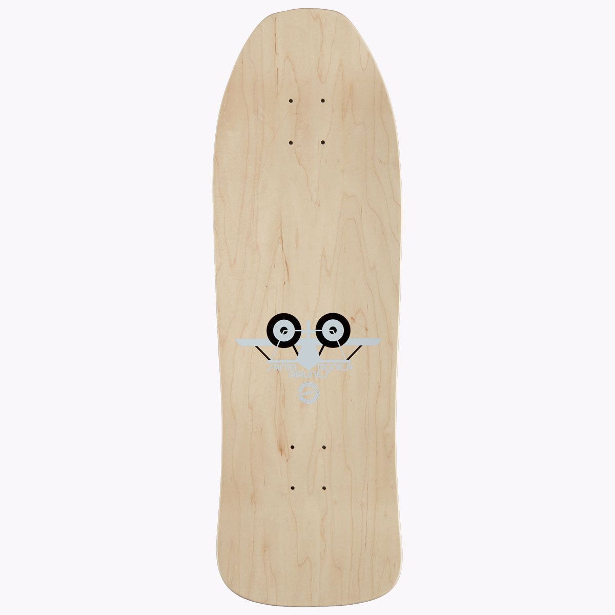 Santa Monica Airlines PC Skateboard Deck - Black Formica - 9.50