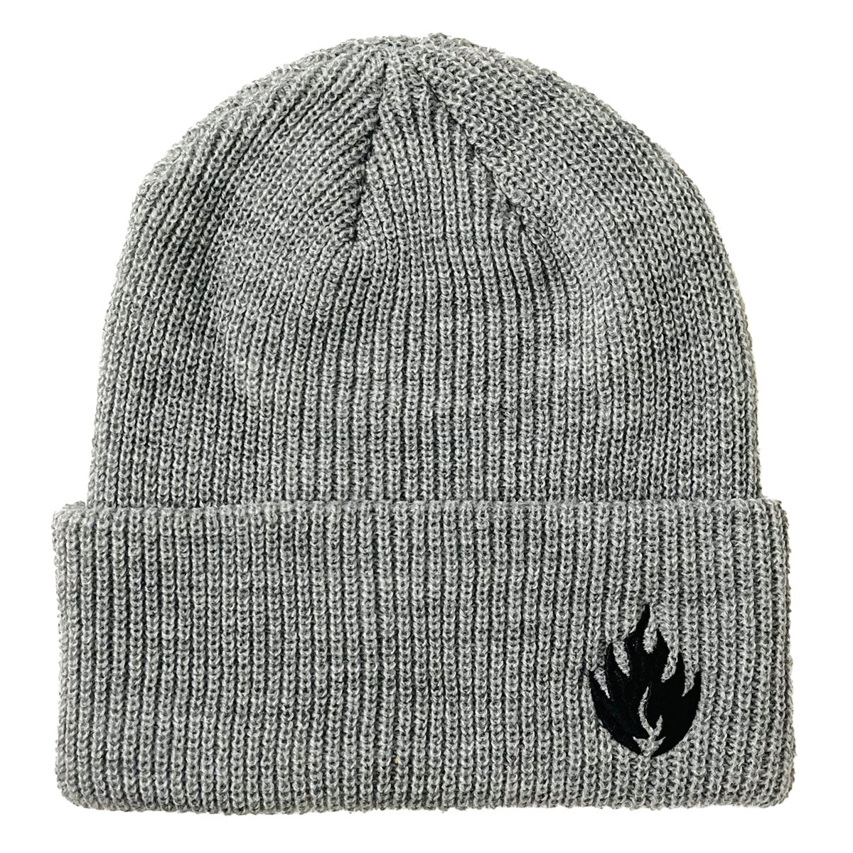 Black Label Flame Beanie - Grey image 1