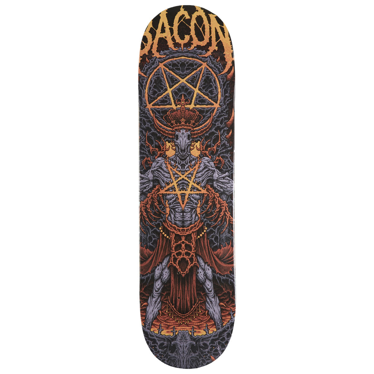 Bacon Metal Skateboard Deck - 8.25