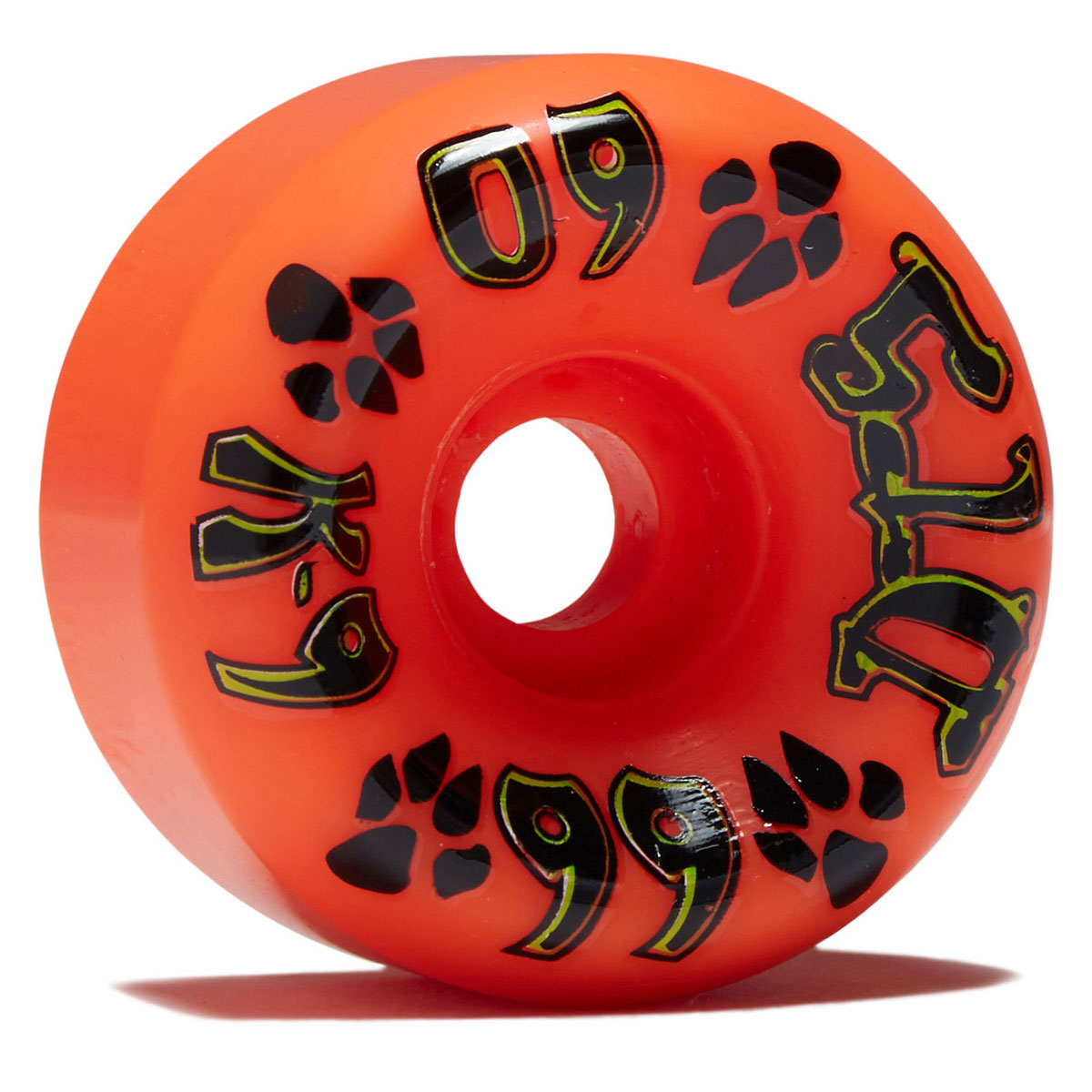 Dogtown K-9 99a Skateboard Wheels - Neon Orange - 60mm image 1