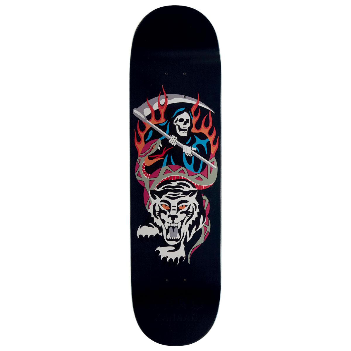 Zero Han 3 Kanaan White Tiger Skateboard Deck - 8.50