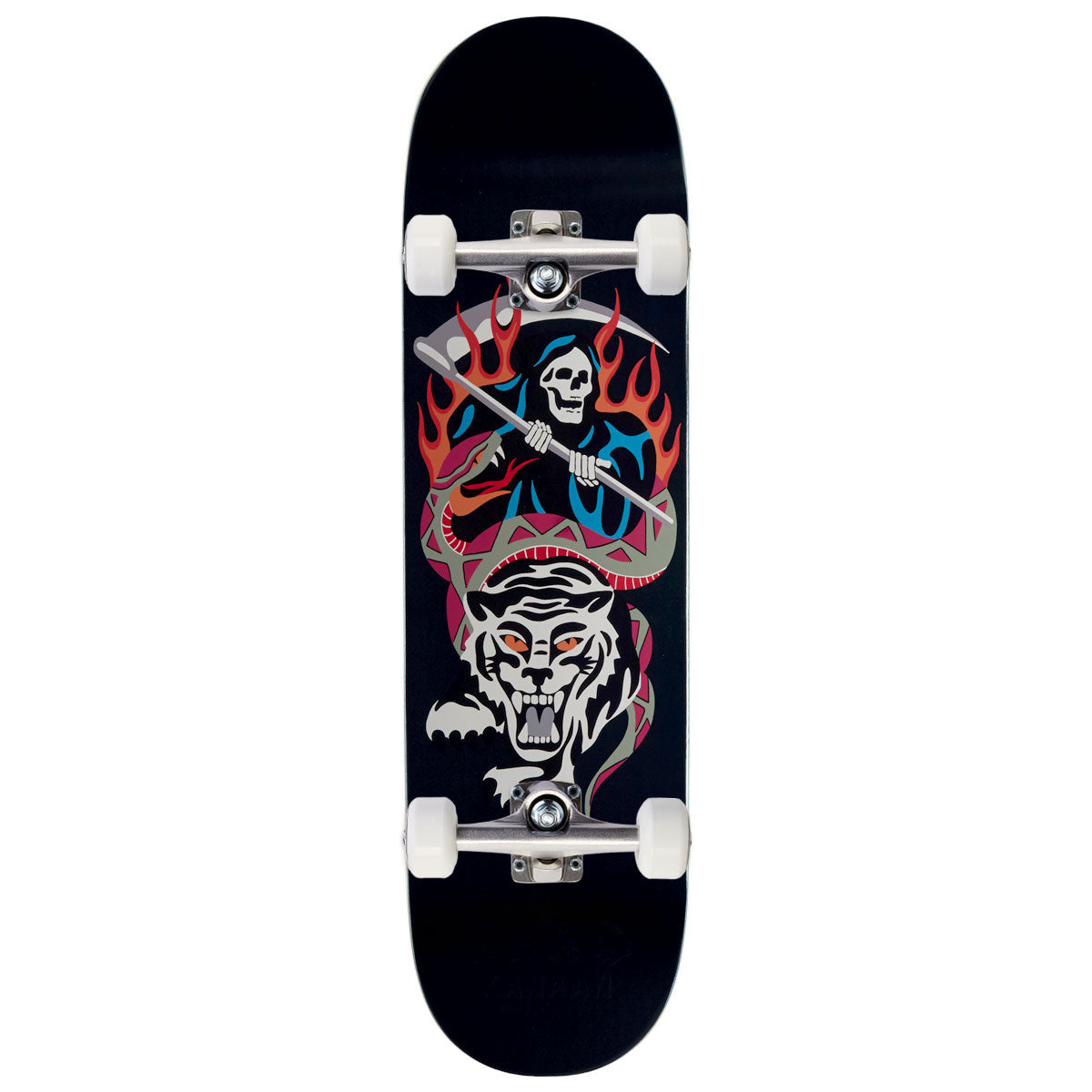 Zero Han 3 Kanaan White Tiger Skateboard Complete - 8.50