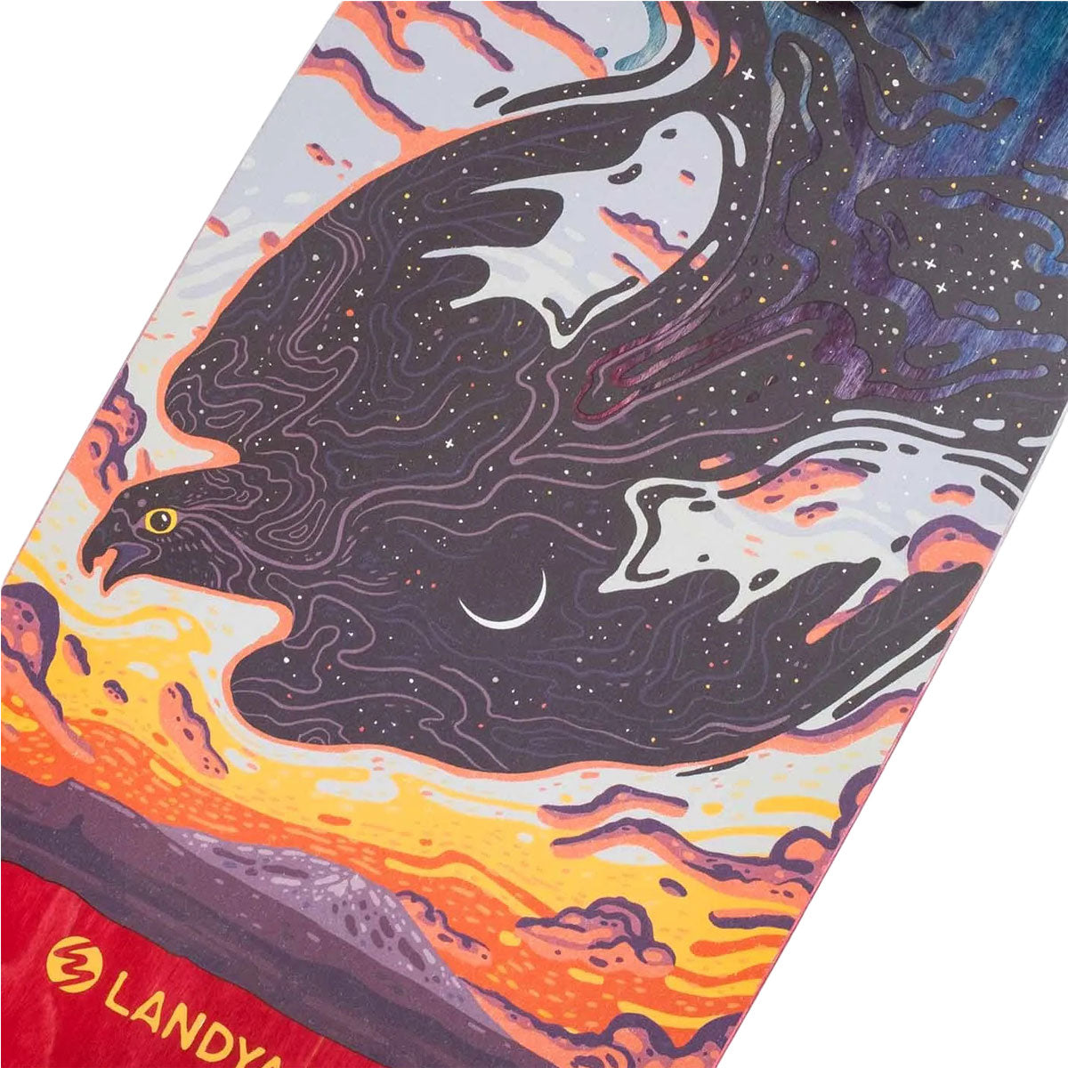 Landyachtz Tugboat Nightfall Longboard Complete image 4