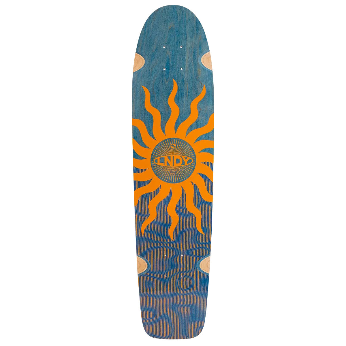 Landyachtz Rally Kitty Sun Jam Longboard Cruiser Deck image 1