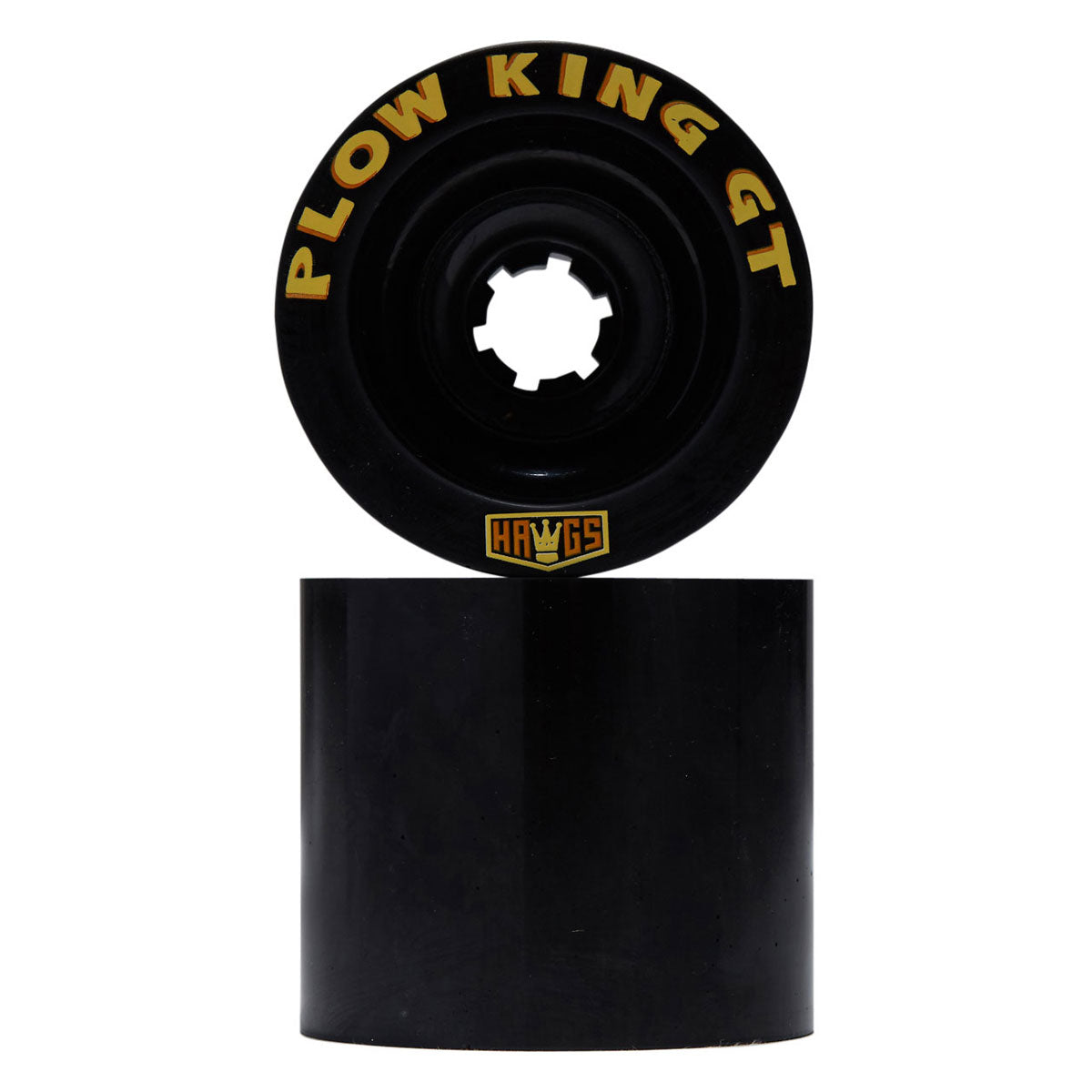 Hawgs Plow King GT 76a Longboard Wheels - Black - 73mm image 2