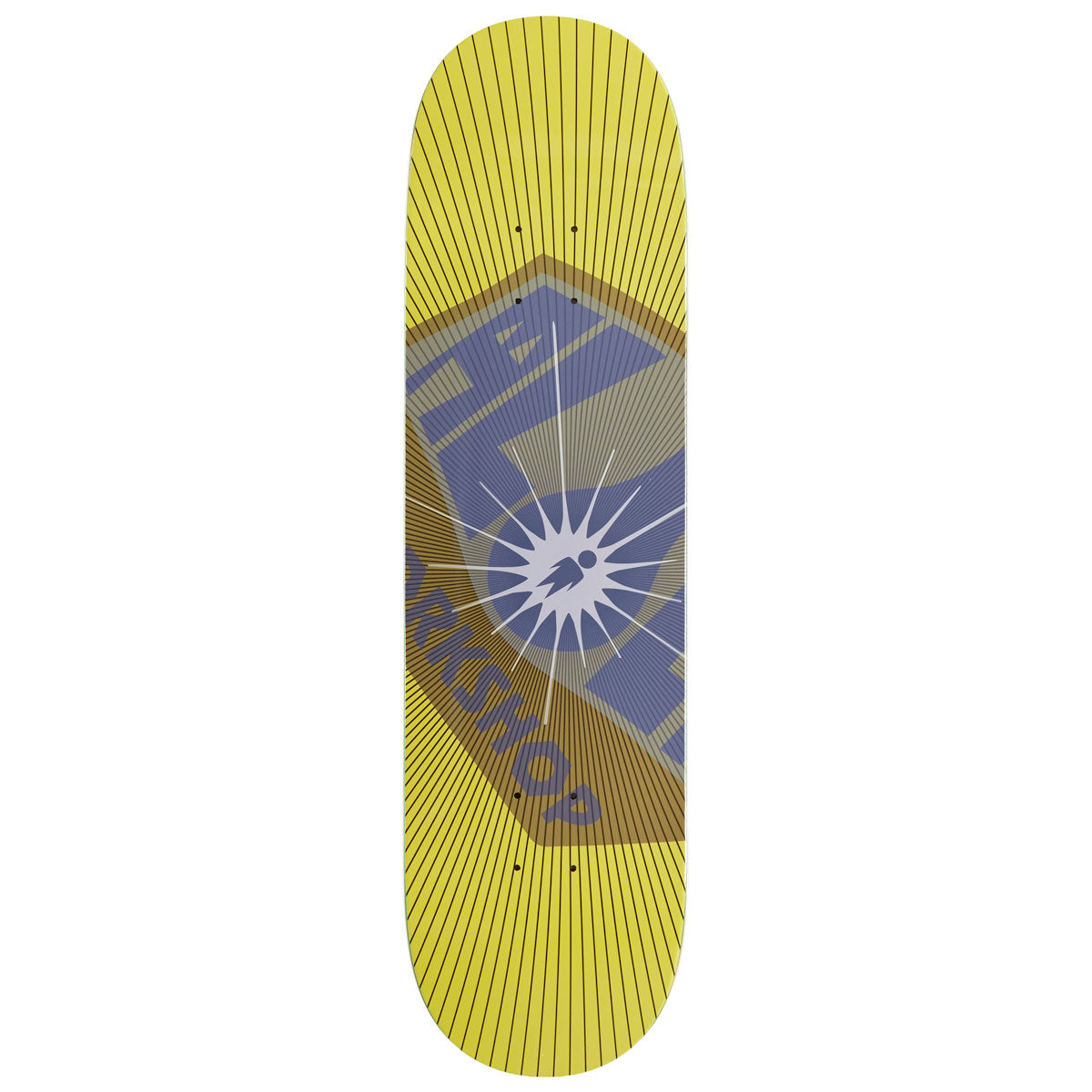Alien Workshop OG Burst Skateboard Deck - Yellow - 8.375