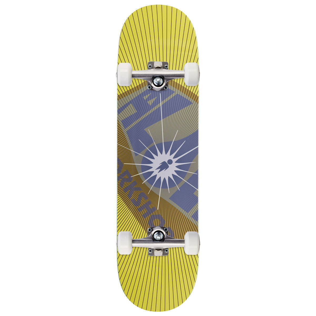 Alien Workshop OG Burst Skateboard Complete - Yellow - 8.375