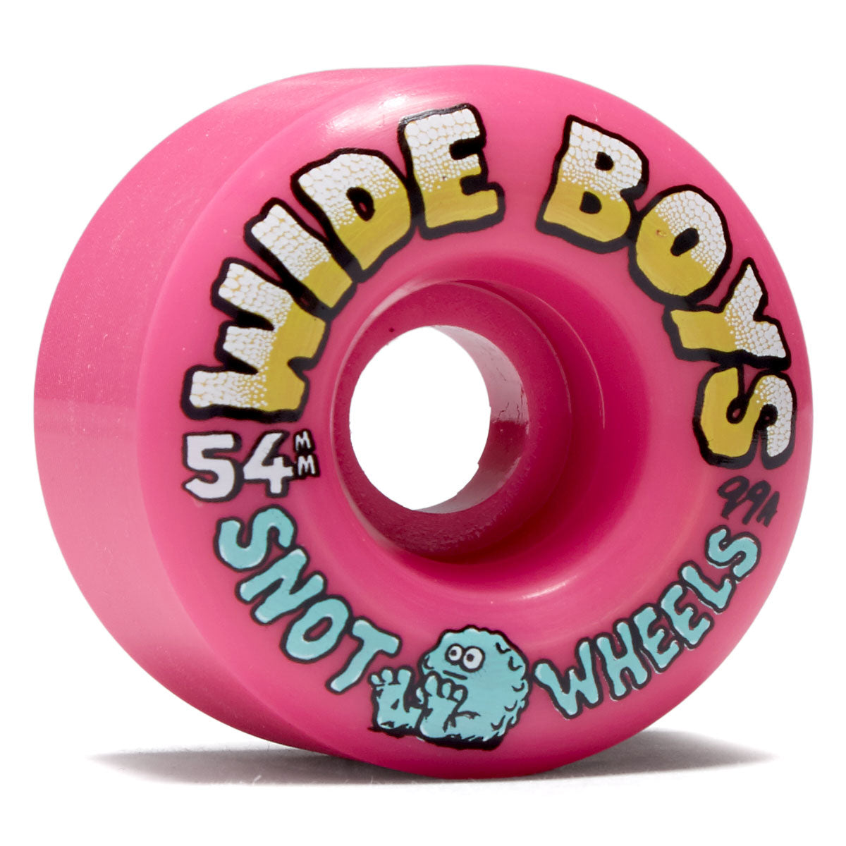 Snot Wide Boys 99a Skateboard Wheels - Pink - 54mm image 1