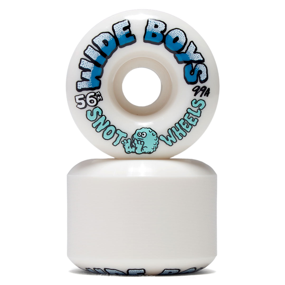Snot Wide Boys 99a Skateboard Wheels - White - 56mm image 2