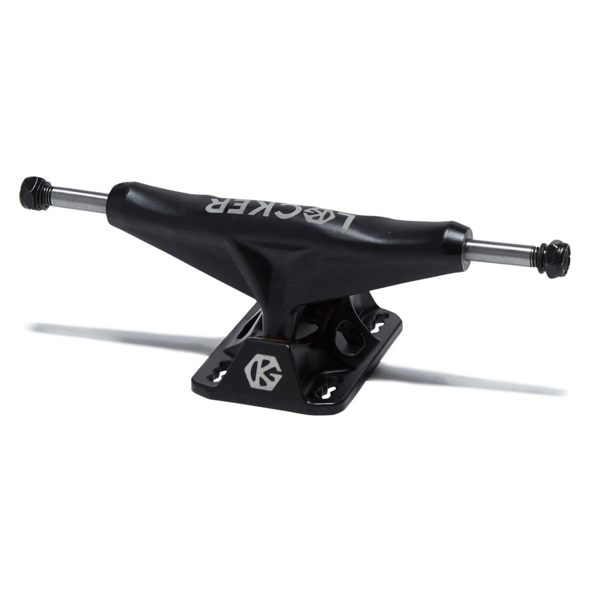 Grind King Locker Skateboard Trucks - Flat Black - 8.00